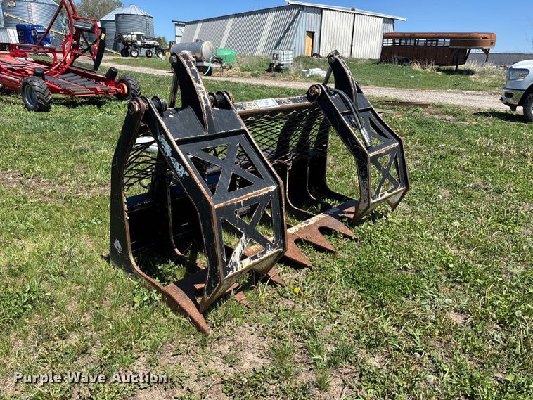 Vail BG8454 skid steer grapple bucket - EA4827