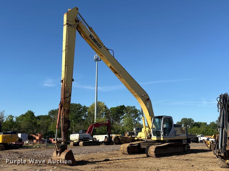 2005 Kobelco SK290LC long reach excavator - EA7954