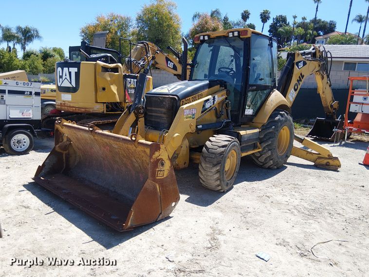 2014 Caterpillar 450 F backhoe - EE5312