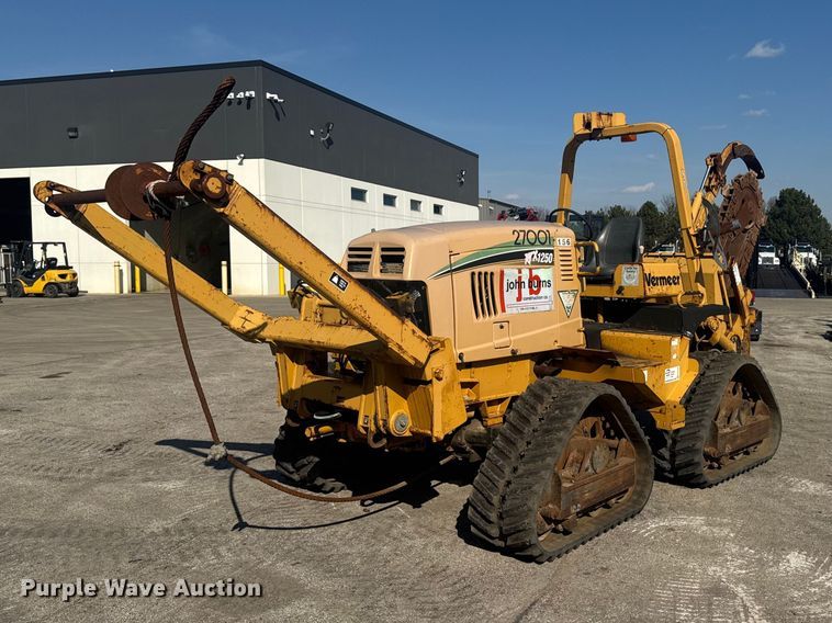 Vermeer RTX1250 trencher - EF2449