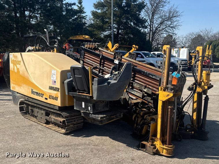2014 Vermeer D24x40II Navigator S2 directional boring unit - EF2450