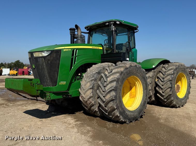 2013 John Deere 9560R  Scraper Special 4WD tractor - EF2464