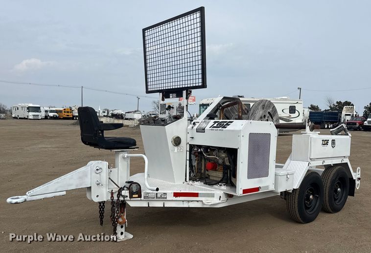 1999 TSE International DFT40B reel trailer - EG2098