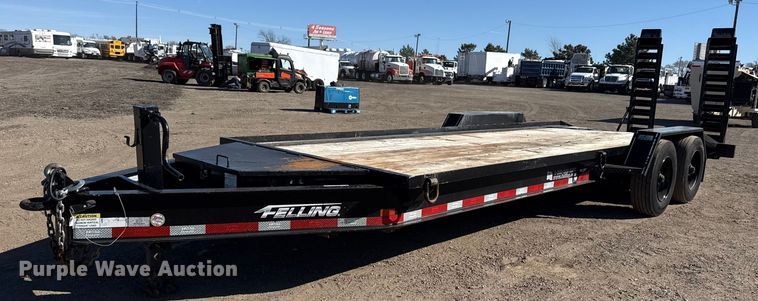 2014 Felling Trailers FT-20I equipment trailer - EG2108
