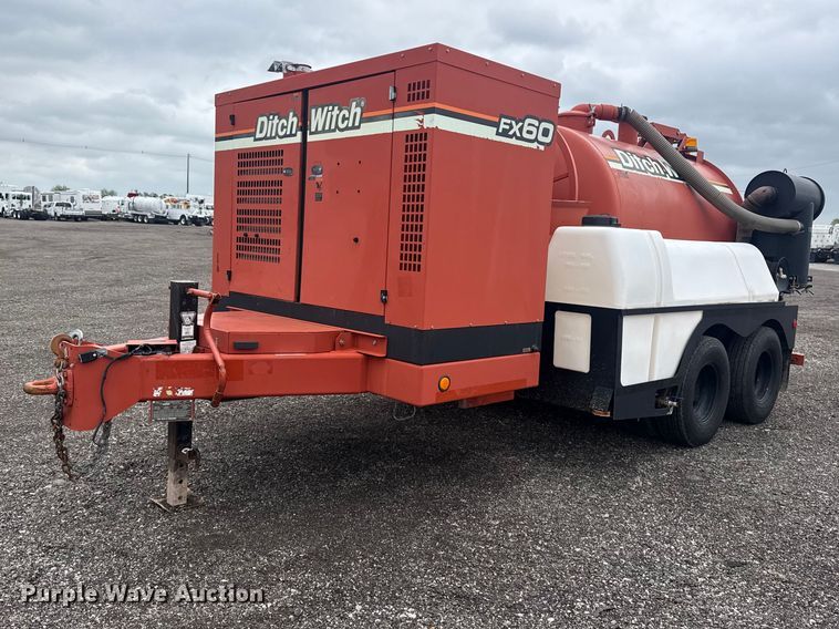 Ditch Witch FX60 Vacuum Excavator Prices. How Much Does a Ditch