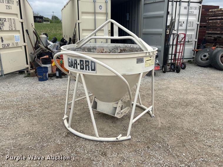 Gar-Bro 427-R crane concrete bucket - EI5787