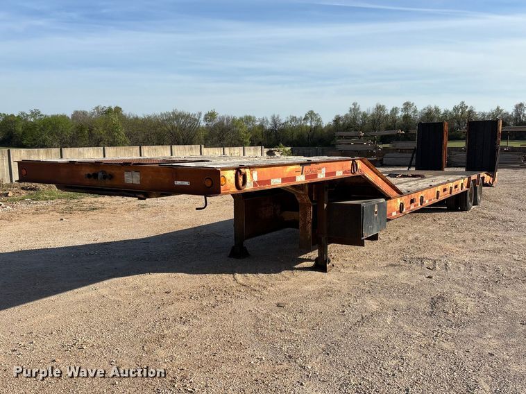 1996 Trailboss drop deck equipment trailer - EO4177