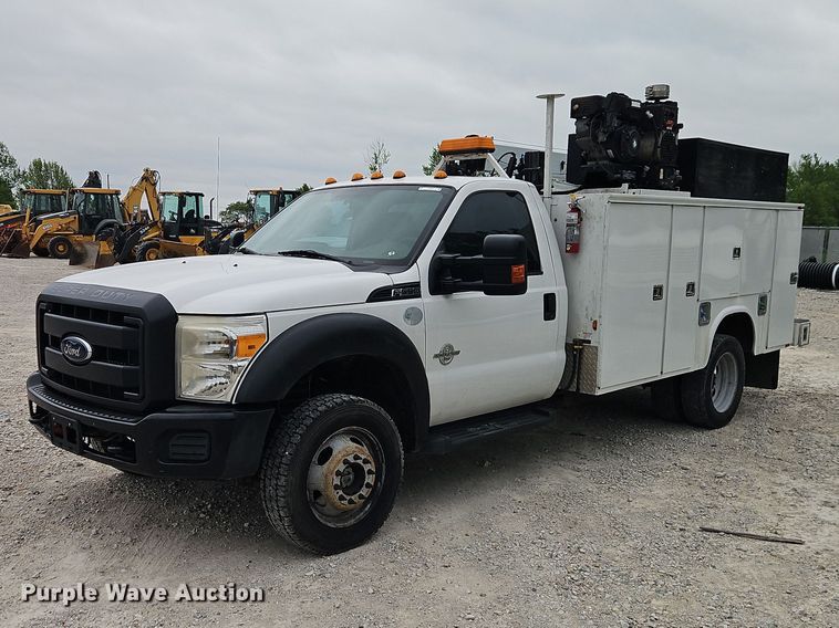 2012 Ford F550 Super Duty utility / service truck - EO7259