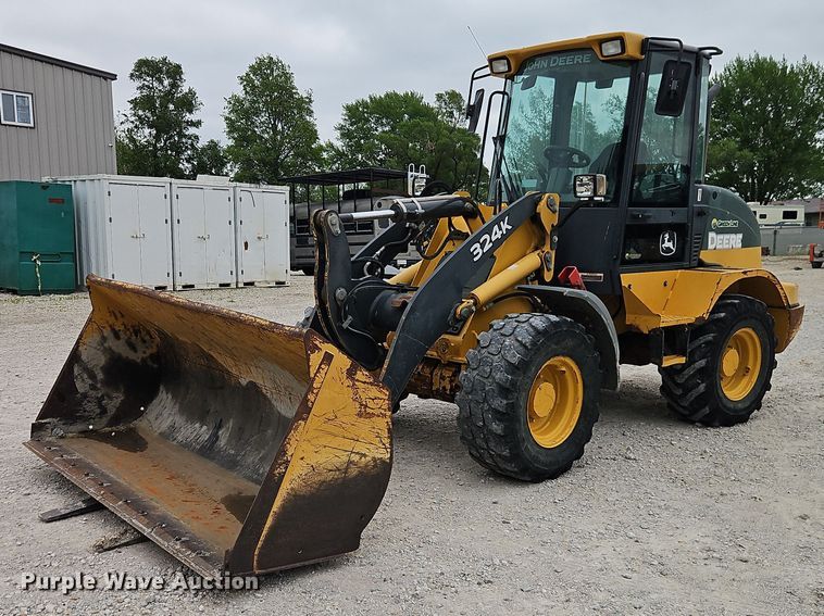 2015 John Deere 324K wheel loader - EO7262