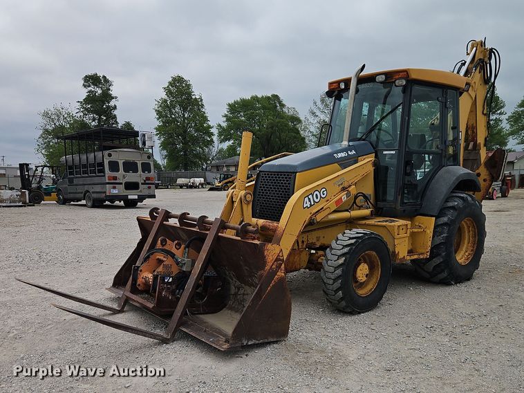 2001 John Deere 410G backhoe - EO7264
