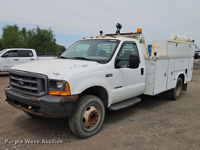 2000 Ford F450 Super Duty utility / service truck - EO7294