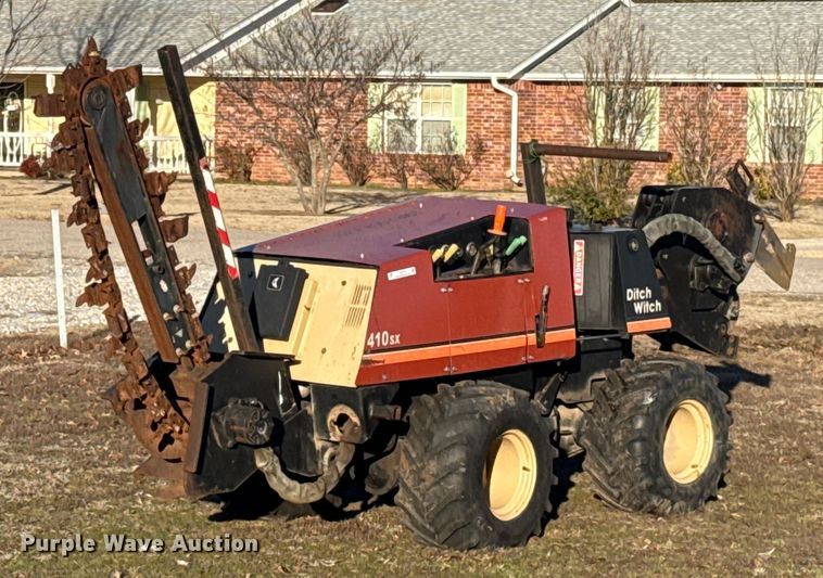 Ditch Witch 410 Trencher For Sale | Purple Wave Auction