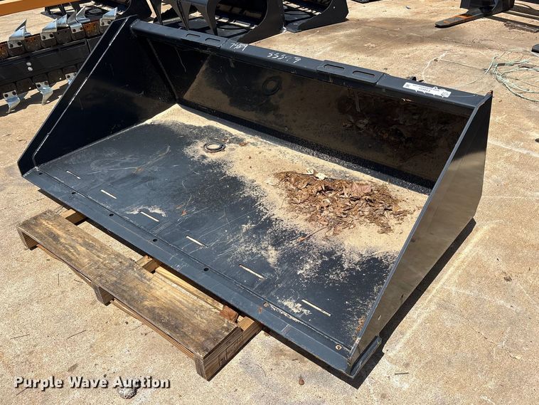 2025 Wolverine TDB-11-66W skid steer bucket - ES8833