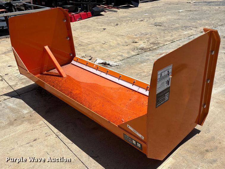 2025 Wolverine SP-15-84W skid steer snow pusher - ES8857