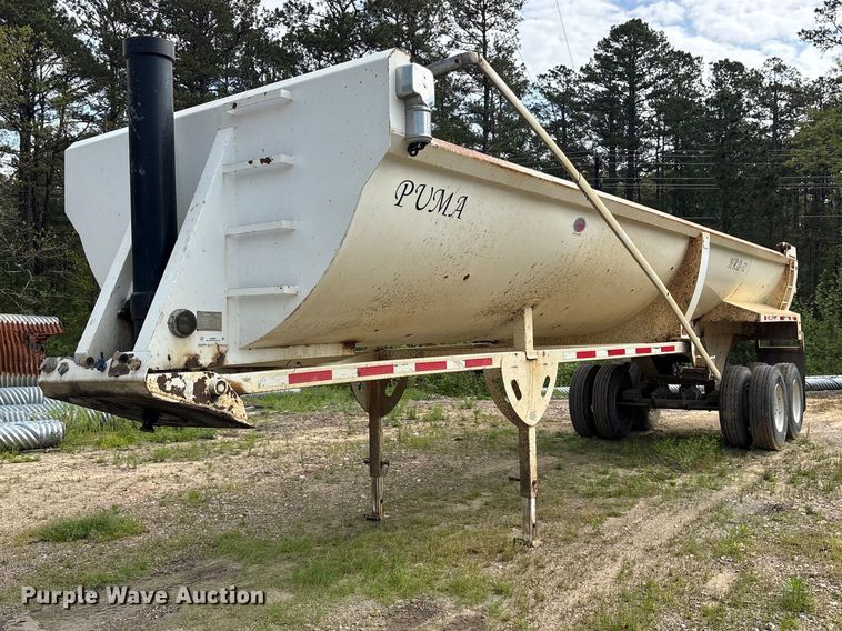 2018 Puma end dump trailer - ES8887