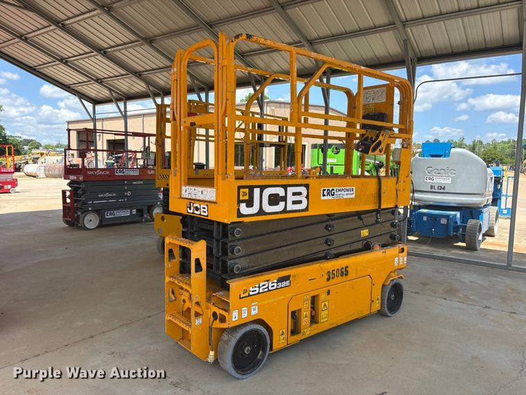 2017 JCB S2632E scissor lift - ES8903