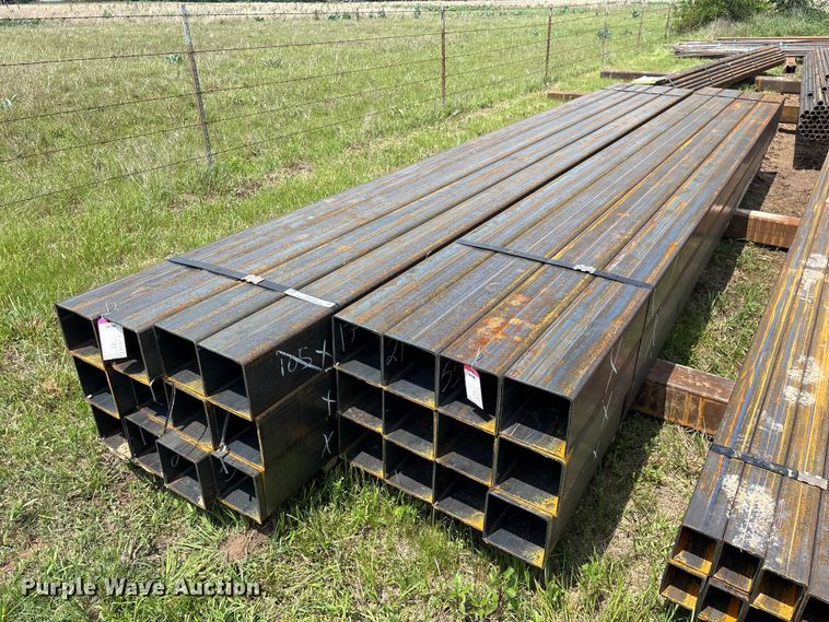 (24) joints of square tubing - ES8979