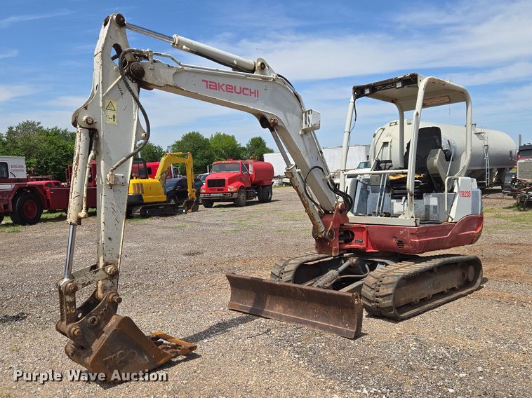 2008 Takeuchi TB235 mini excavator - ET5063