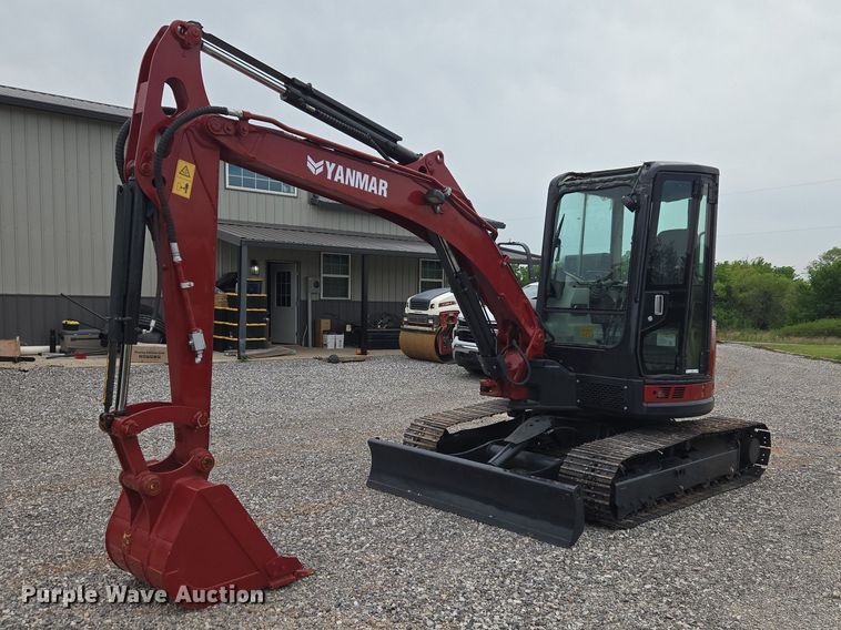 2017 Yanmar VIO55 mini excavator - ET5075
