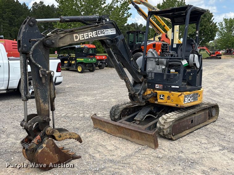 2021 John Deere 30G mini excavator - EU0539