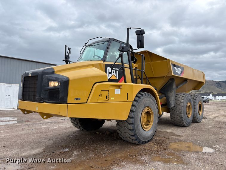 2015 Caterpillar 740B articulated haul truck - EU8656