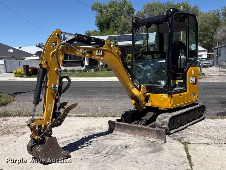 2021 Caterpillar 302CR mini excavator - EU8657