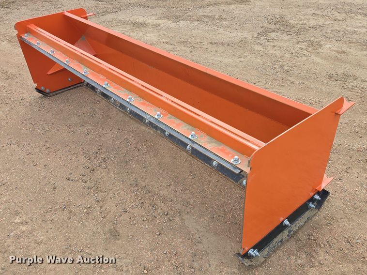 Skid steer snow pusher - EV5779