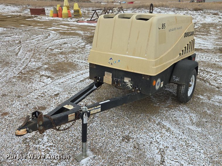 2016 Doosan C185 air compressor - EV5792