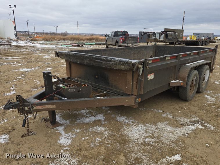 2017 MaxxD dump trailer - EV5806