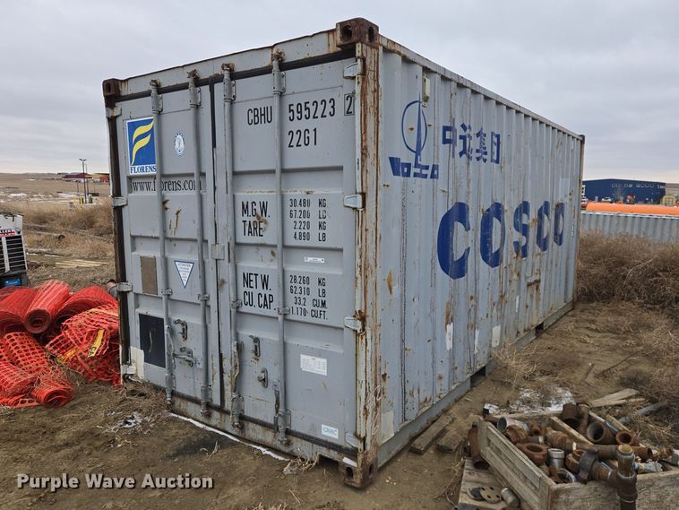 2008 CIMC 1CC-188A22G1G shipping container - EV5816