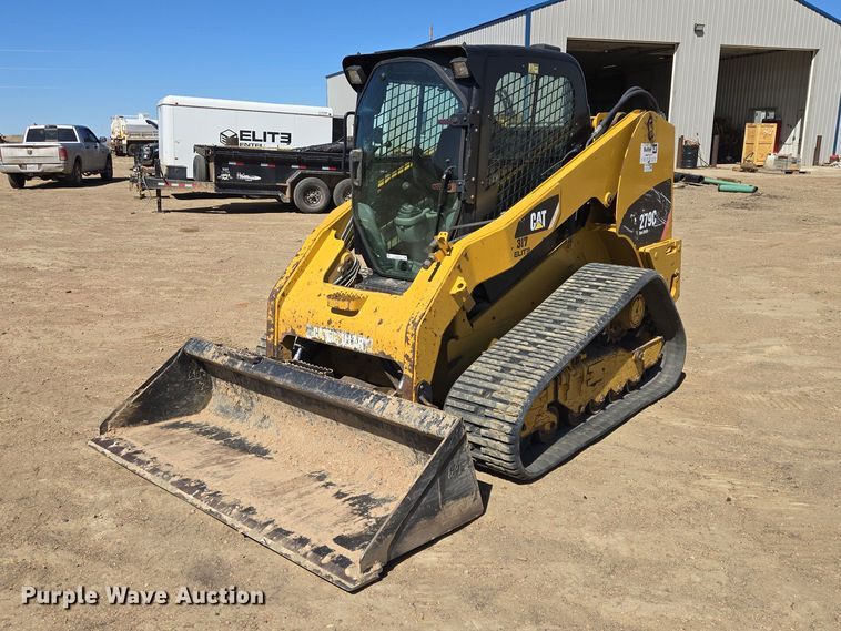 2013 Caterpillar 279C2 tracked skid steer loader - EV5919