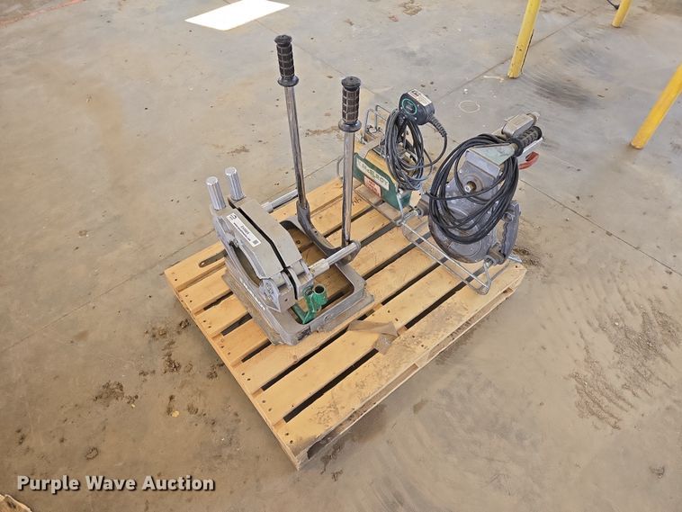 McElroy 26 DIPS poly fusion machine - EV5929