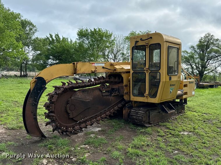 2007 Vermeer T555 commander 3 trencher - EV7713