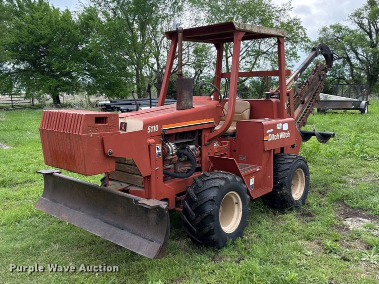 1996 Ditch Witch 5110 trencher - EV7716