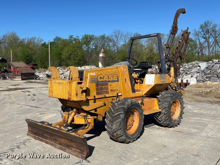2000 Case 860 Turbo trencher - FB3453