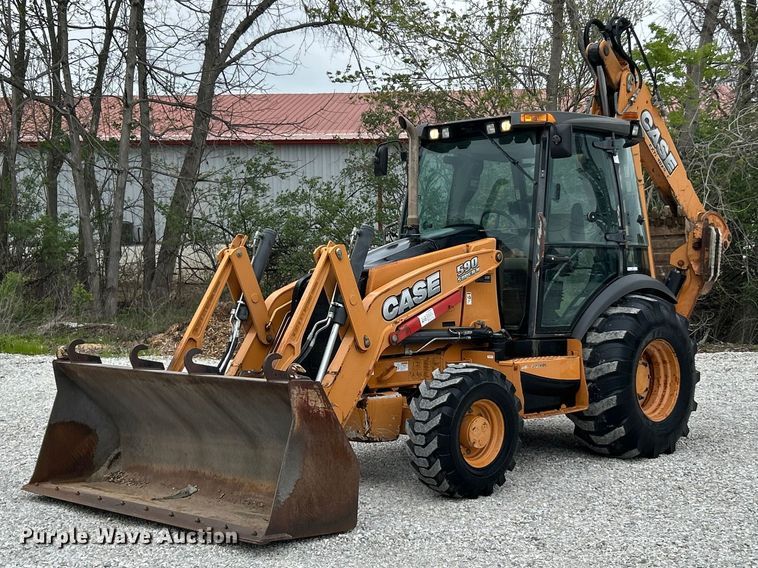 2012 Case 590 Super N backhoe - FC5409