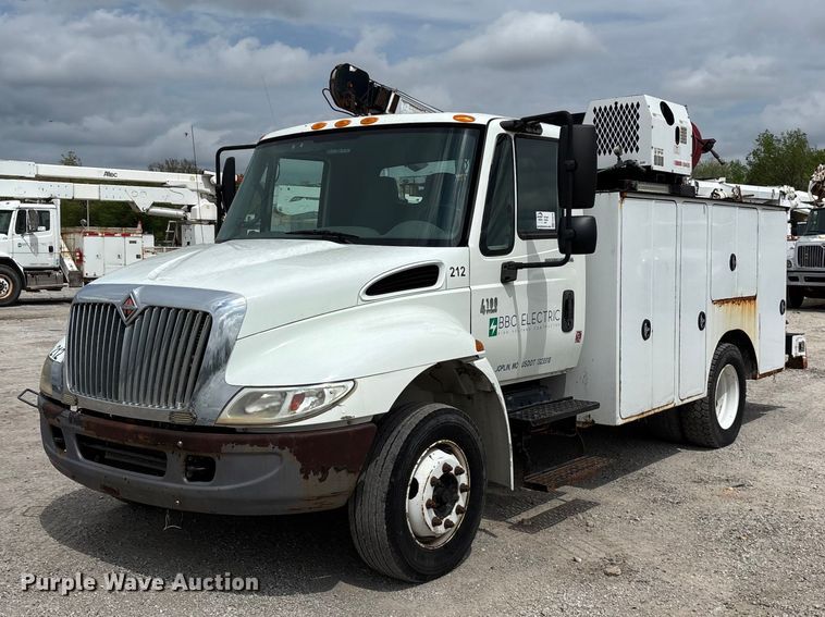2007 International 4100 utility / service truck - FG0246