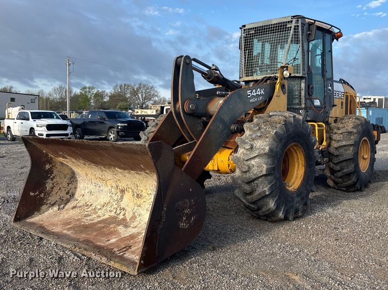 2010 John Deere 544k high lift wheel loader - FH7060