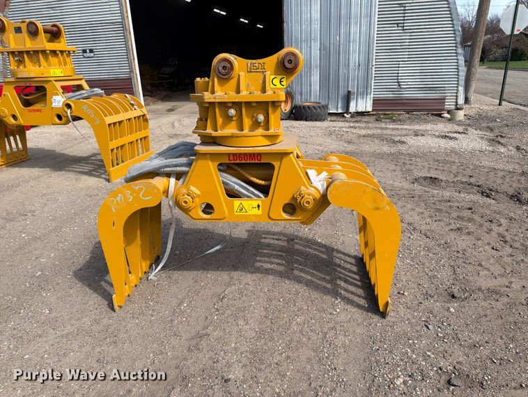 Ledi LD60MQ excavator grapple - FK0095