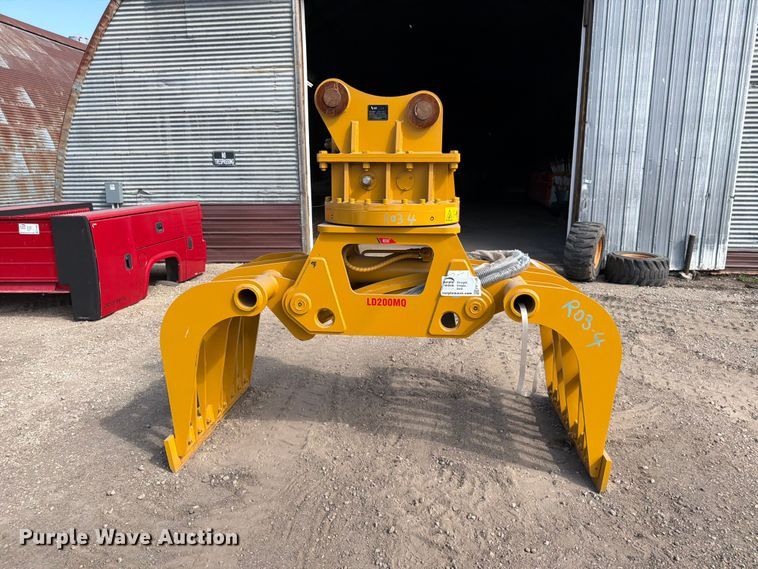 Ledi LD200MQ excavator grapple - FK0096