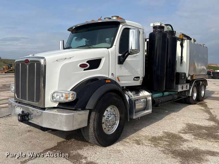 2020 Peterbilt 567 sewer jetter truck - FK1399