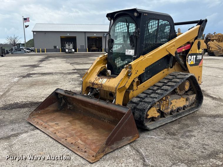 2019 Caterpillar 289D tracked skid steer loader - FK1402