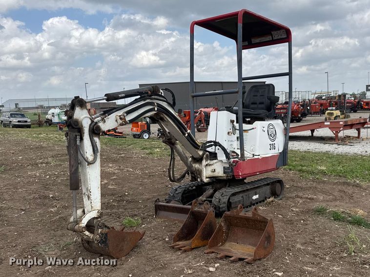 2006 Bobcat 316 mini excavator - MX9114