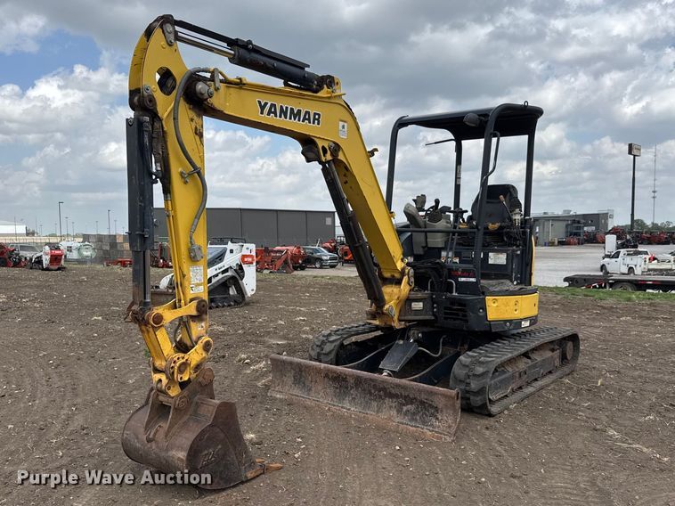 Yanmar VIO35-6A mini excavator - MX9116