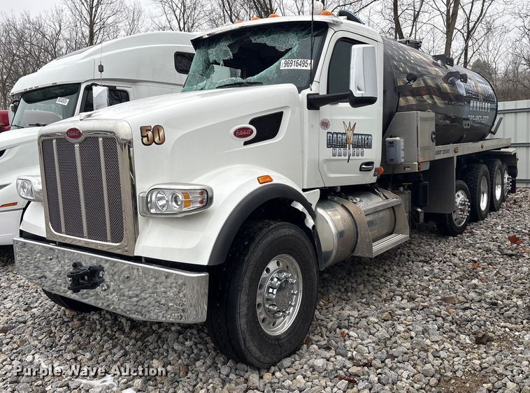 2026 Peterbilt 567 vacuum truck - YA1887
