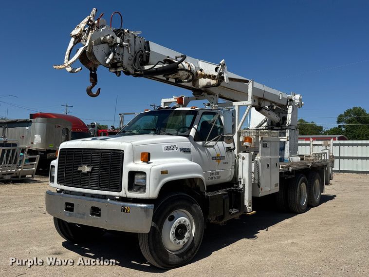 1995 Chevrolet Kodiak digger derrick truck - YA3042