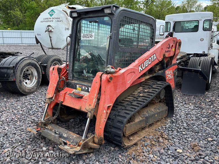 2020 Kubota SVL75-2 tracked skid steer loader - YA3385