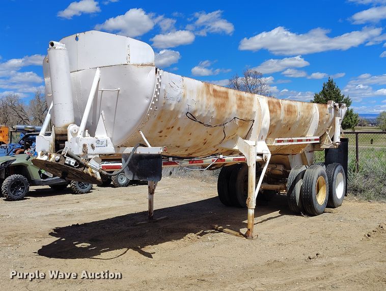 1975 Shop built end dump trailer - ED0062