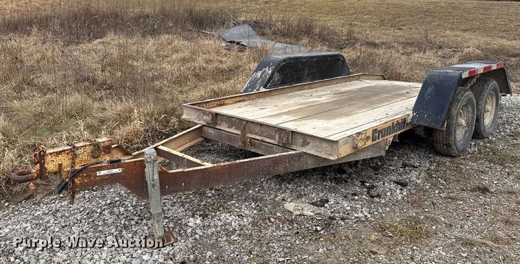 1995 Cronkhite 3300A tilt deck utility trailer - EN3971