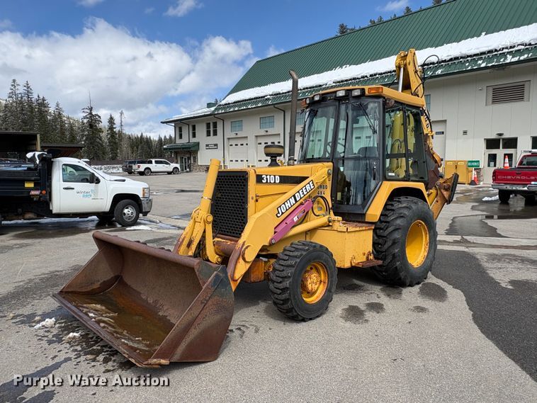 1996 John Deere 310D backhoe - EU8647